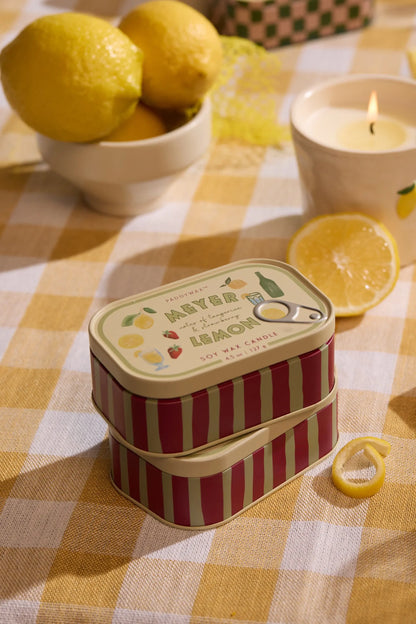 Meyer Lemon - Bistro Tin 4.5 oz Candle