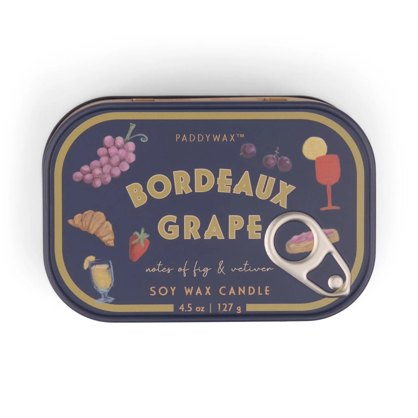 Bordeaux Grape - Bistro Tin 4.5 oz Candle