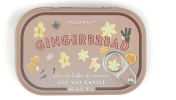 Gingerbread - Bistro Tin 4.5 oz Candle