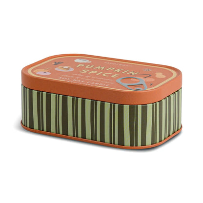 Pumpkin Spice - Bistro Tin 4.5 oz Candle