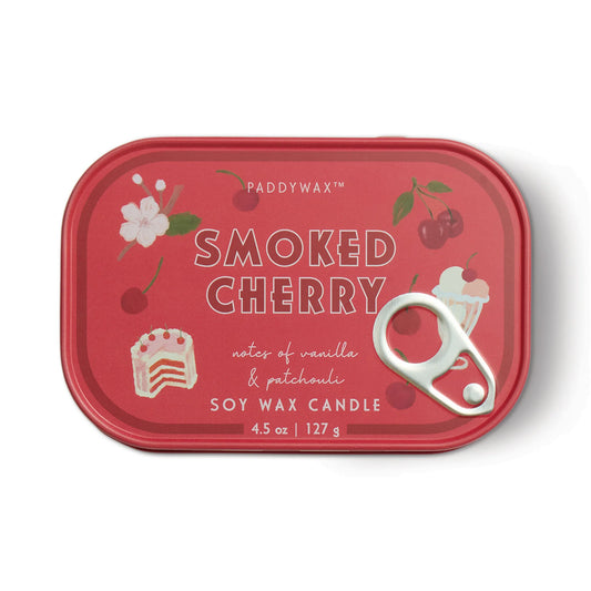 Smoked Cherry - Bistro Tin 4.5 oz Candle