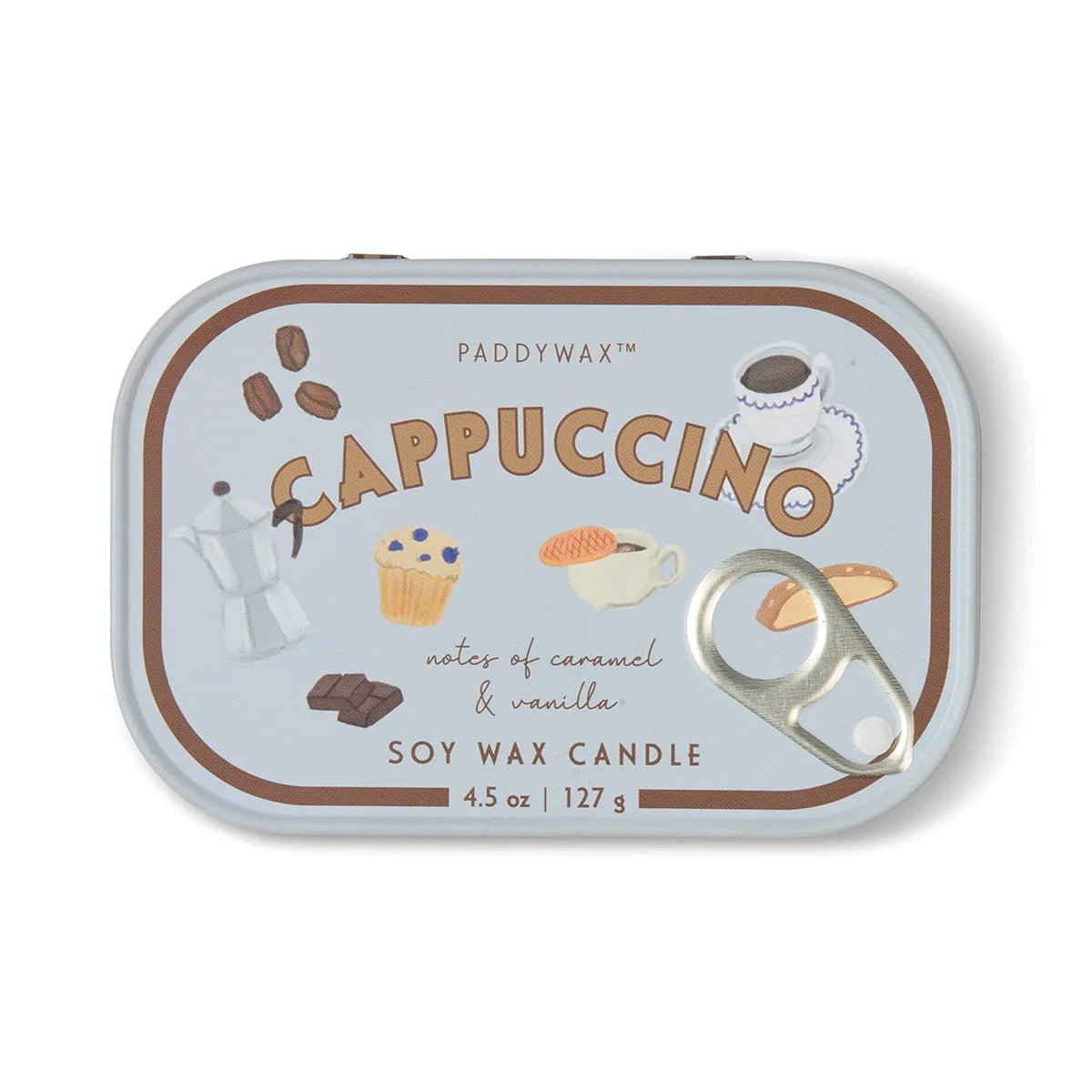 Cappucino - Bistro Tin 4.5 oz Candle