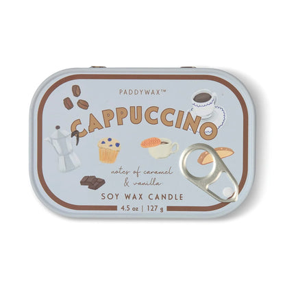 Cappucino - Bistro Tin 4.5 oz Candle