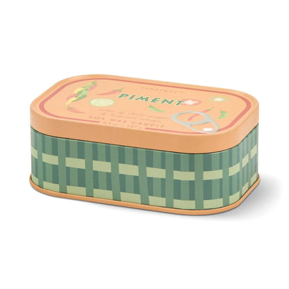 Piment - Bistro Tin 4.5 oz Candle