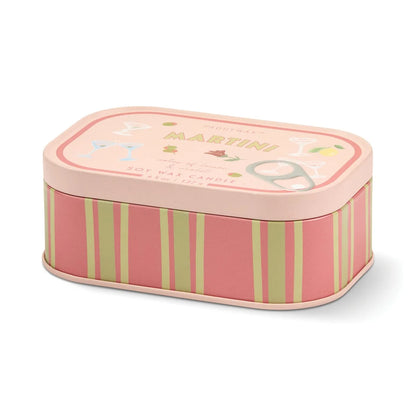 Martini - Bistro Tin 4.5 oz Candle