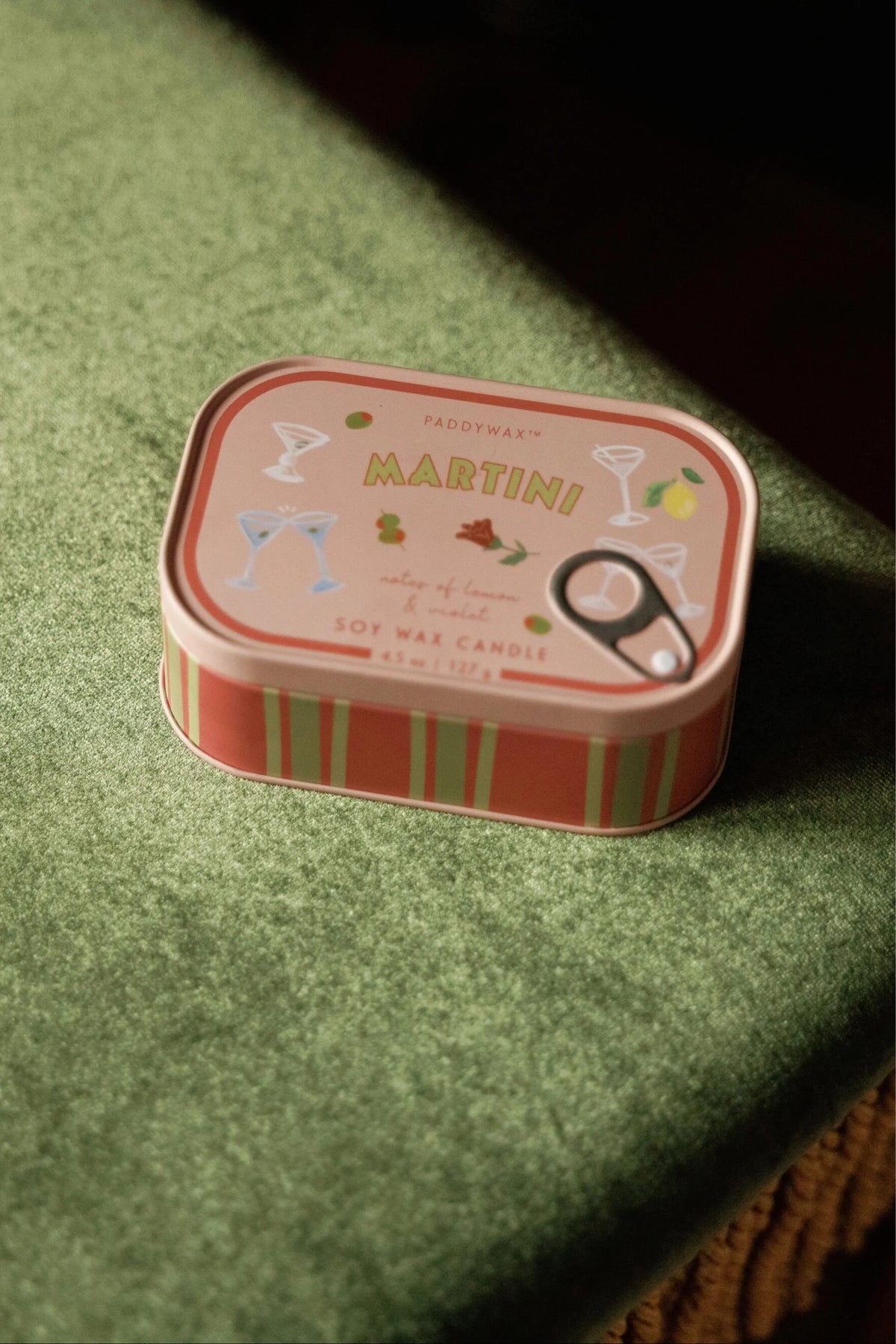 Martini - Bistro Tin 4.5 oz Candle