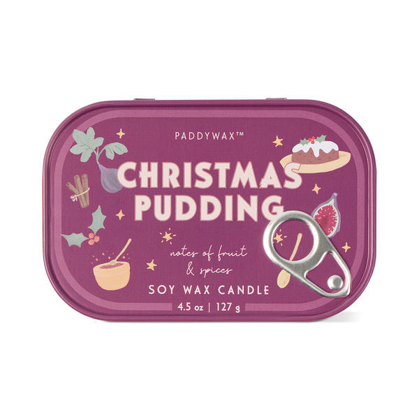 Christmas Pudding - Bistro Tin 4.5 oz Candle