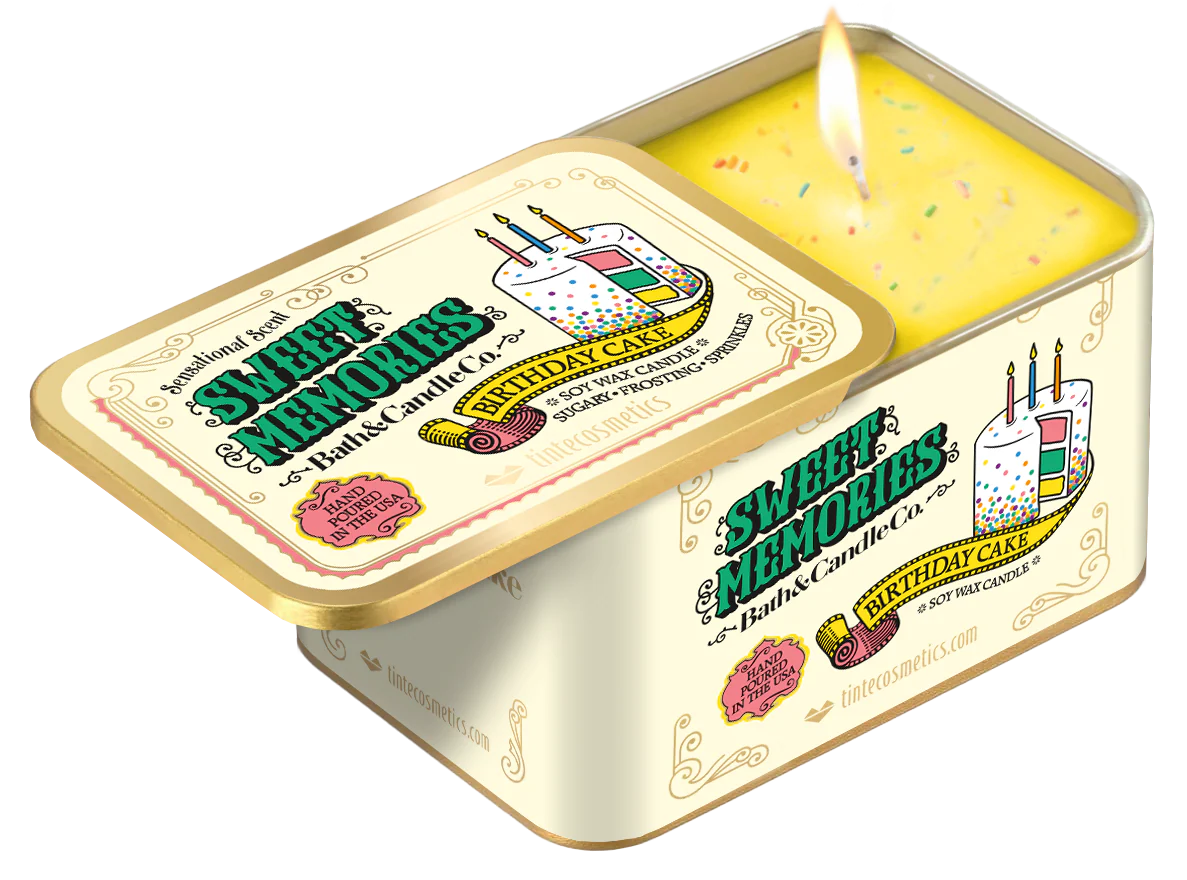 Sweet Memories Candle - Birthday Cake