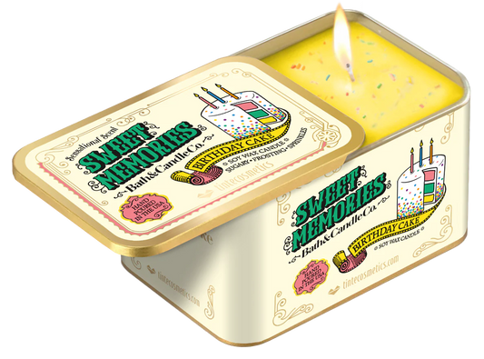 Sweet Memories Candle - Birthday Cake