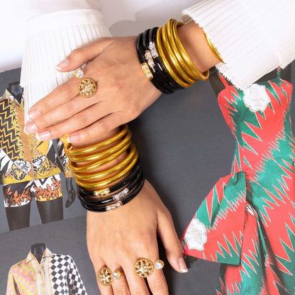 Three Kings All Weather Bangles® (AWB®) - Black