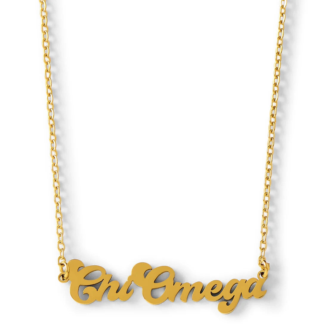 XO Retro Gold Necklace