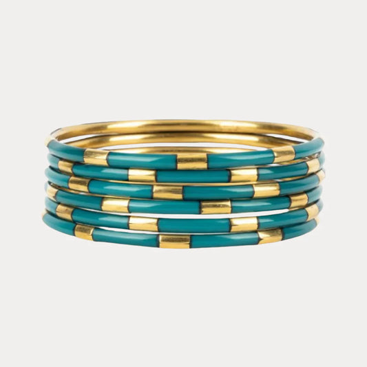 Caribe Veda Bangles - Set of 6