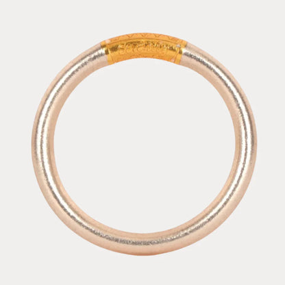 Champagne Tzubbie All Weather Bangle® (AWB®) - Serenity Prayer