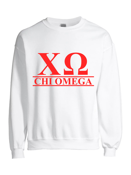 Sorority Graphic Crewneck - Chi O