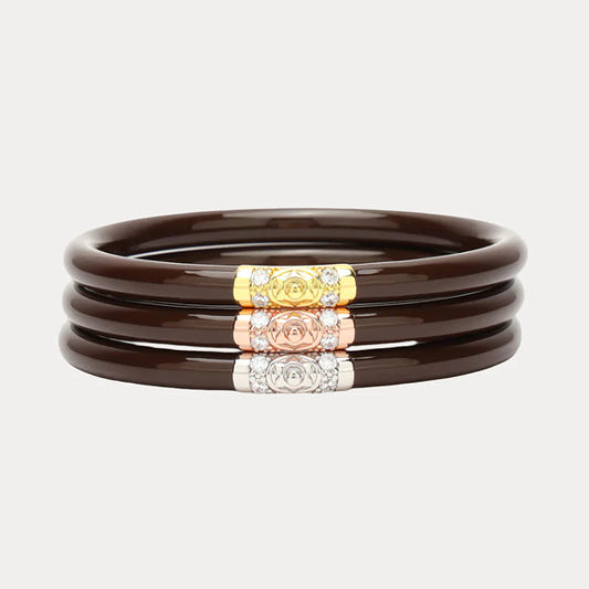 Three Kings All Weather Bangles® (AWB®) - Chocolate