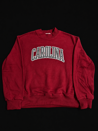 Carolina Mock Neck - Garnet