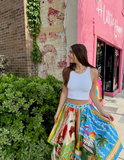The Lauren - Handkerchief Skirt