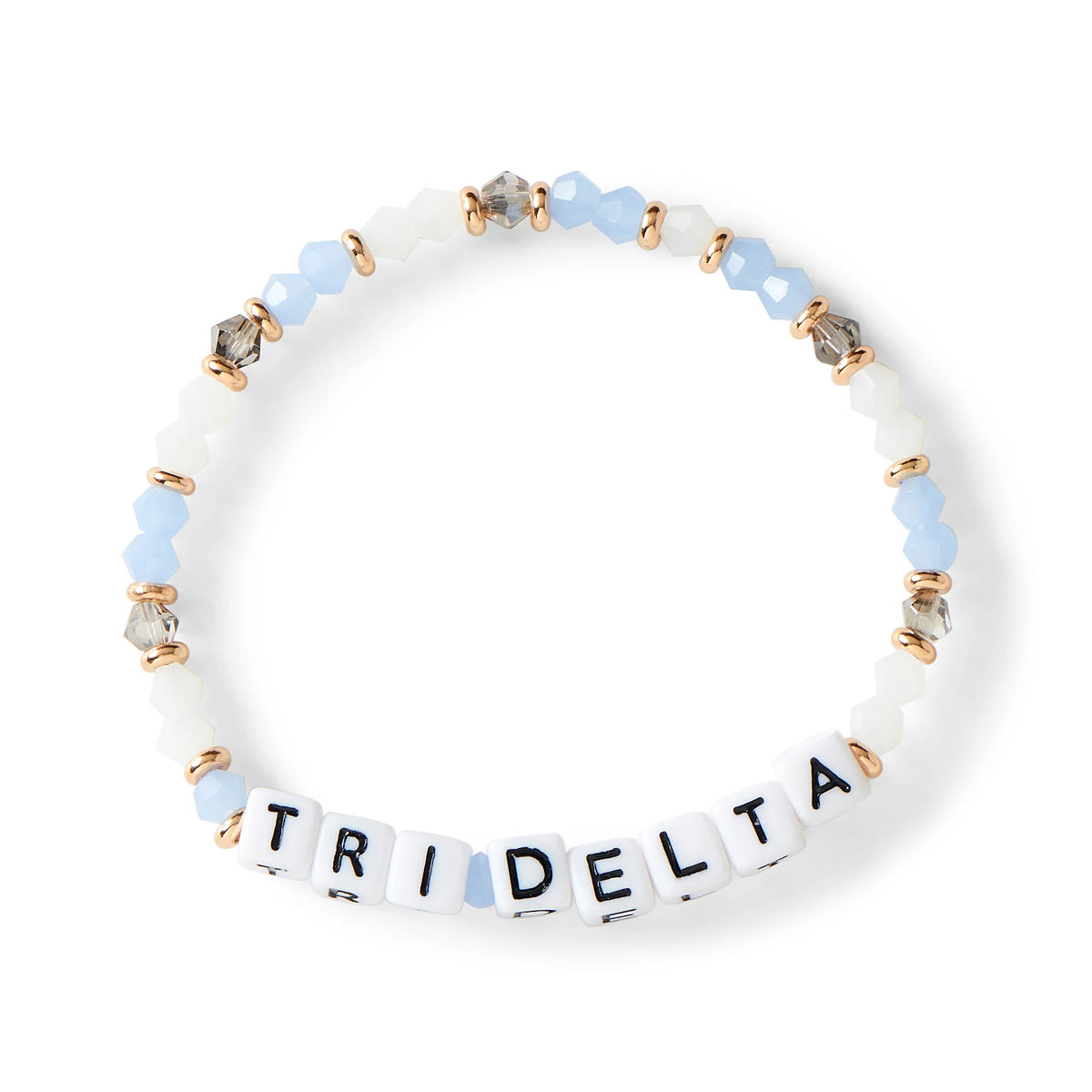 Tri Delta Beaded Bracelet