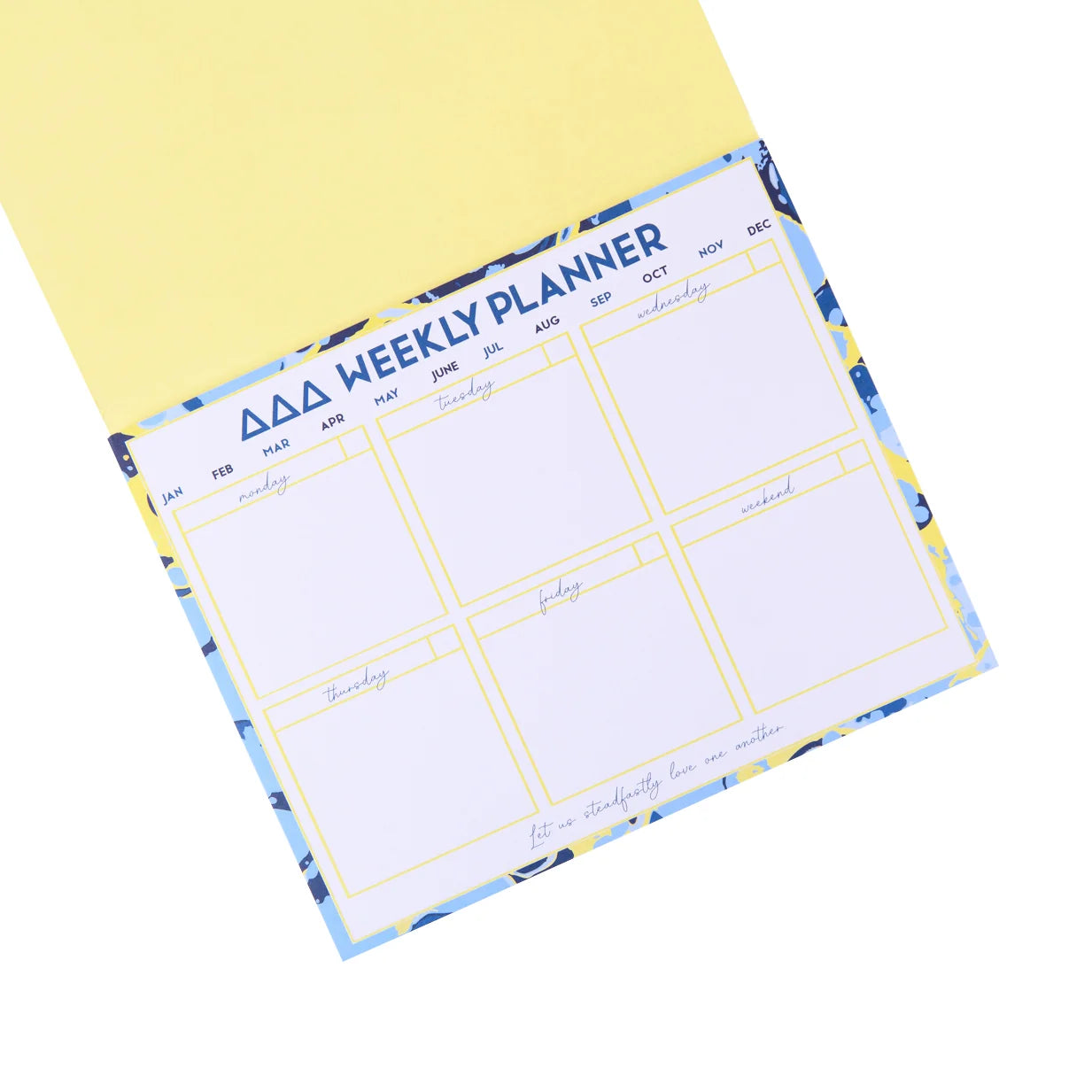 Tri Delta Desk Planner