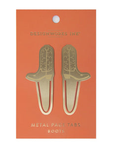 Metal Page Tabs-Boots