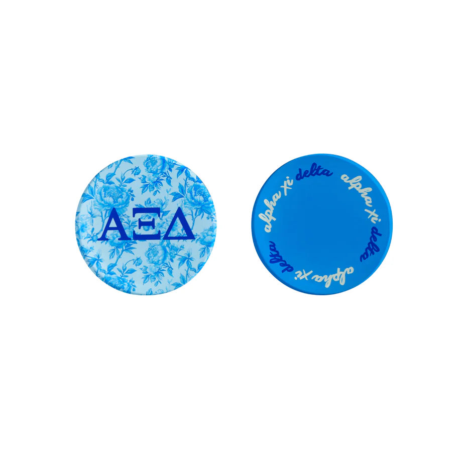 Alpha Xi Delta Floral Coaster