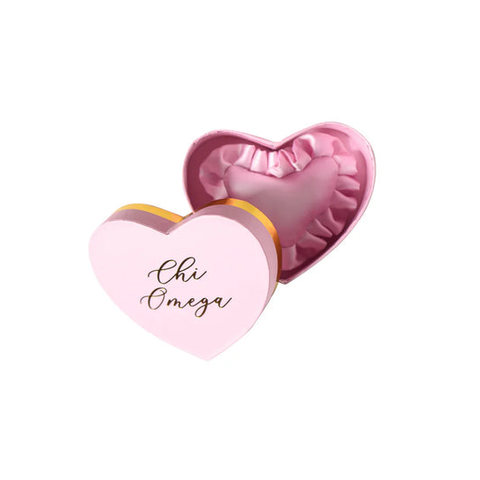 Badge Pillow & Box - Chi Omega