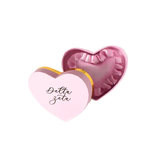 Badge Pillow & Box - Delta Zeta