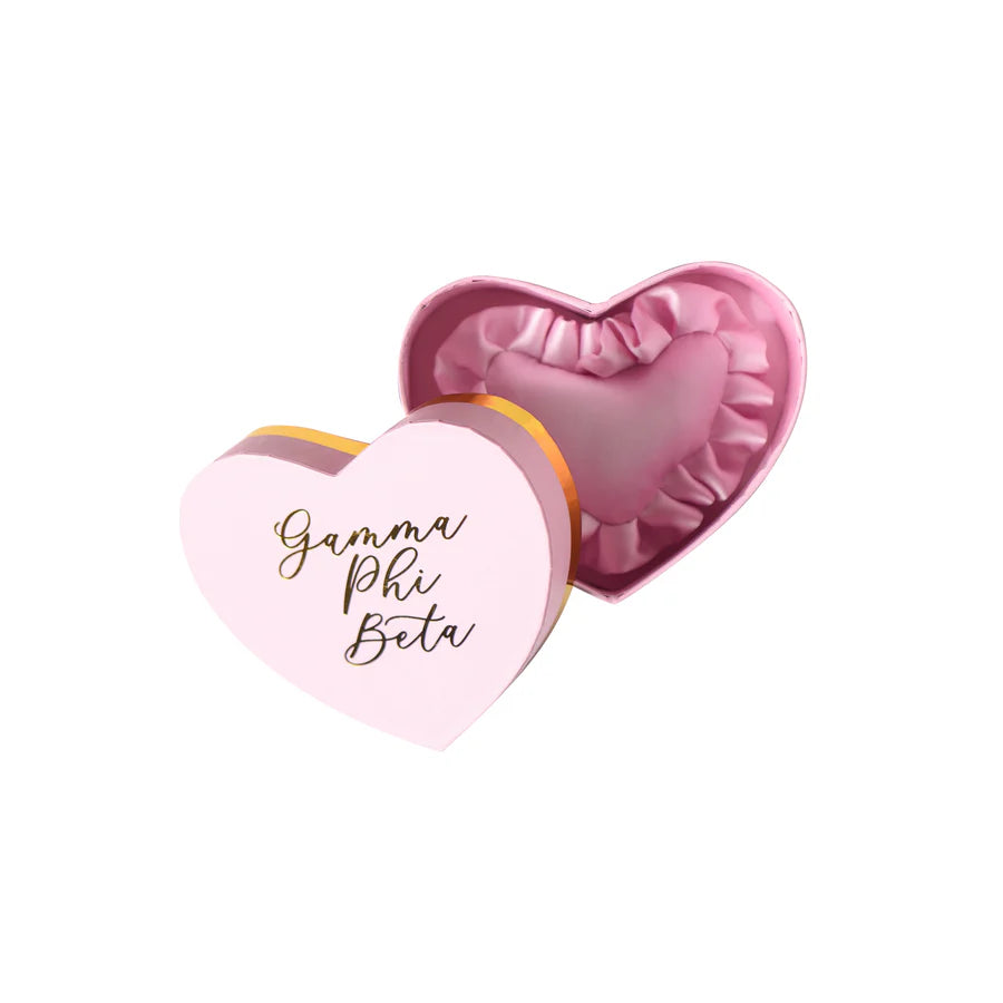 Badge Pillow & Box - Gamma Phi Beta