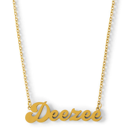 DZ Retro Gold Necklace