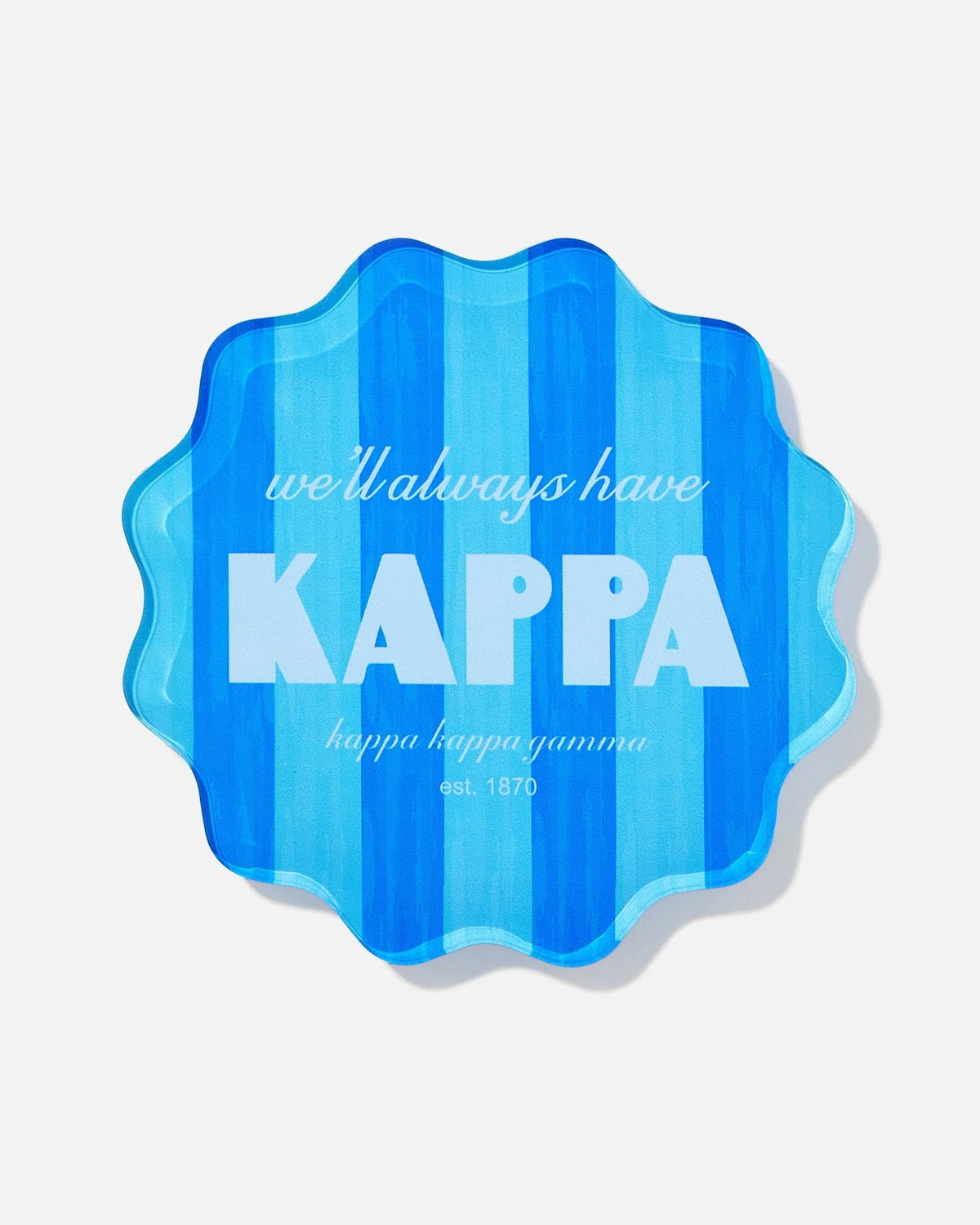 KKG Striped Coaster