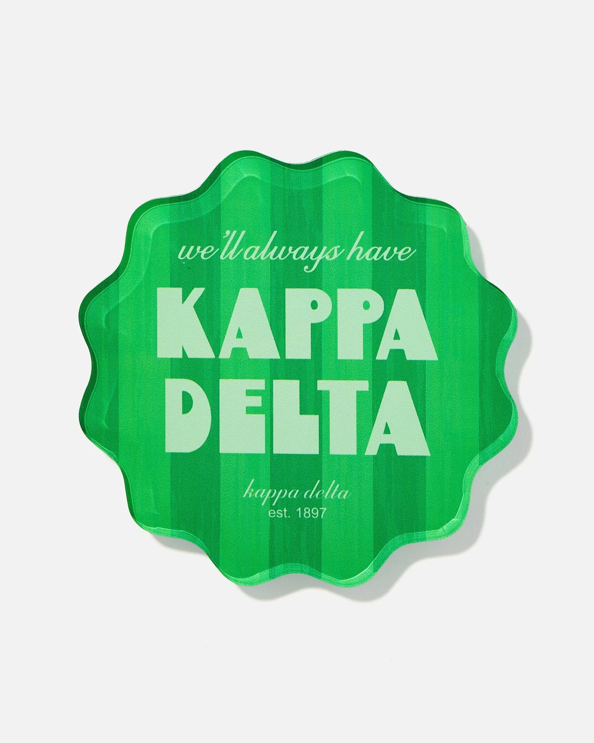 KD Striped Coaster