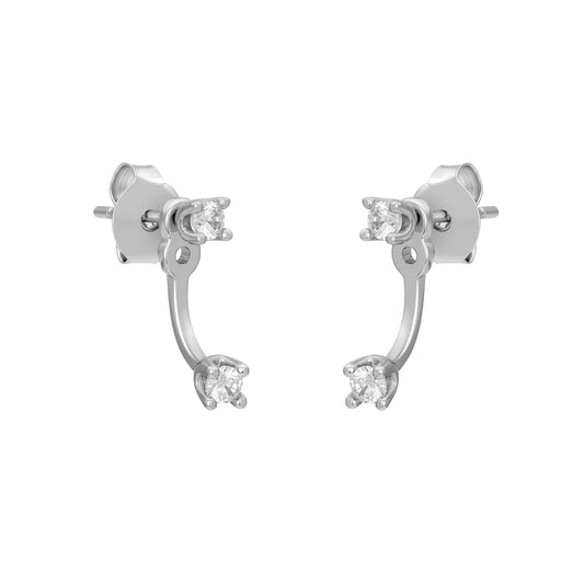 Brodie Studs - Silver
