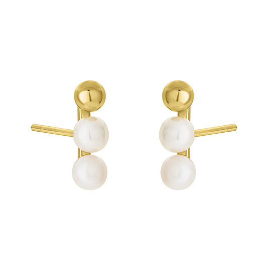 Chelsea Climber Studs - Gold