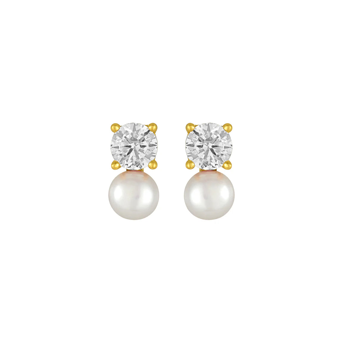 Francine Stud in Gold