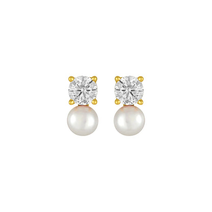 Francine Stud in Gold