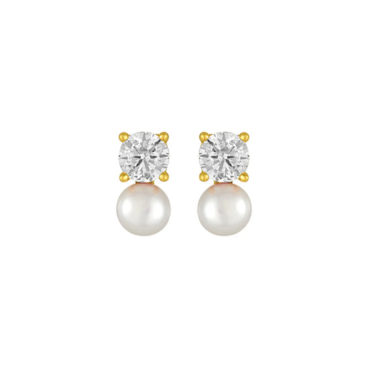 Francine Stud in Gold