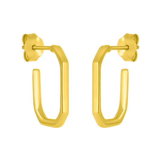 Lex Hoops - Gold
