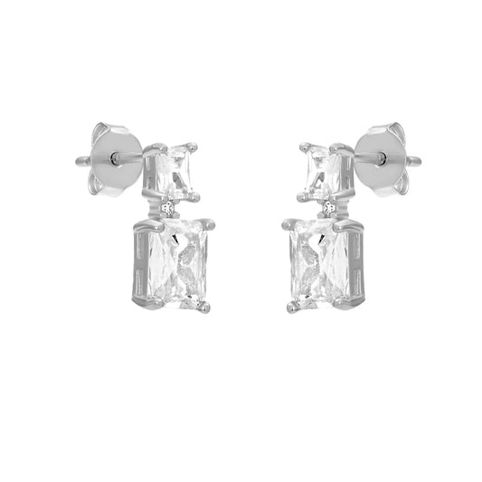 Solene Studs - Silver