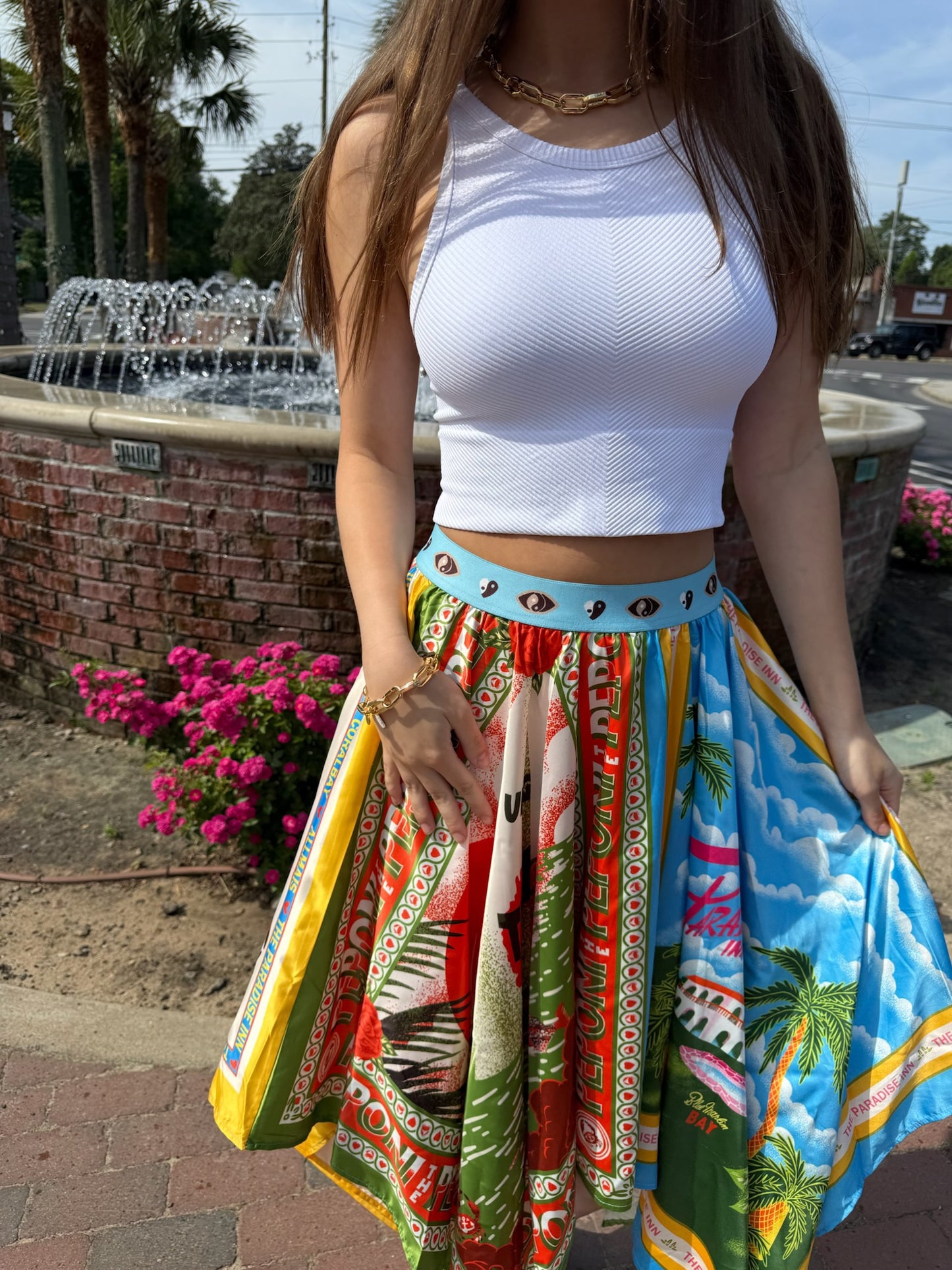 The Lauren - Handkerchief Skirt