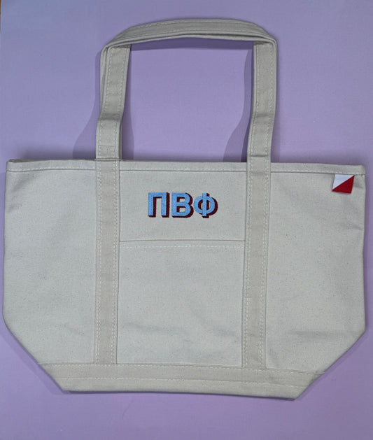 Canvas Tote - Pi Phi