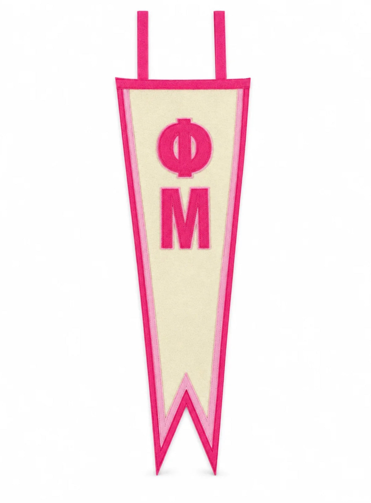 Phi Mu Heritage Pennant Flag