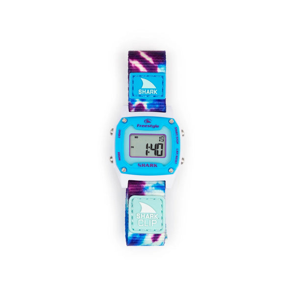 Shark Classic Mini Clip Watch - Tie-Dye Blue Daze