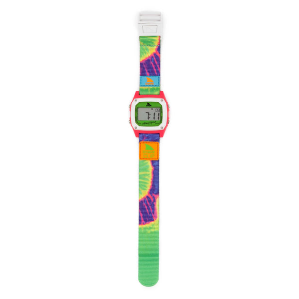 Shark Classic Clip Watch - Tie Dye Green Neon Unisex