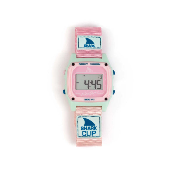 Shark Classic Clip Watch - Sage Erikson Blue Sage Pink