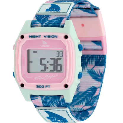 Shark Classic Clip Watch - Blue Sage Palm