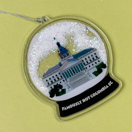 Columbia Snowglobe Ornament