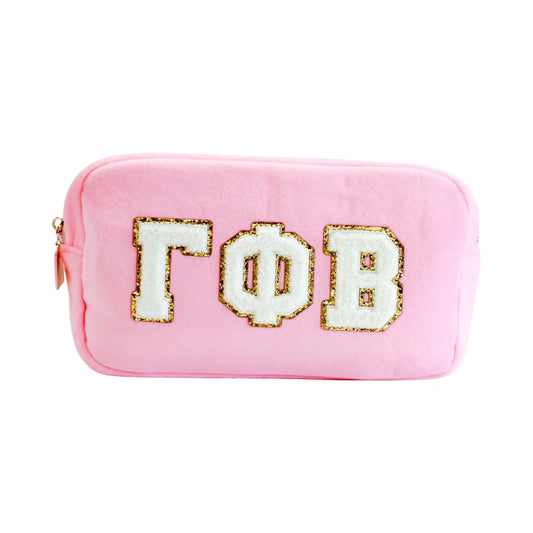 Sorority Chenille Pouch - GPhi