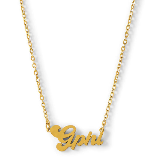 GPhi Retro Gold Necklace