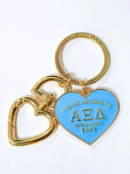 AXiD Please Return Keyring