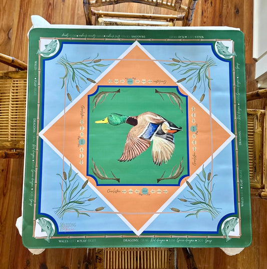 Mahjong Mat - Duck Camp